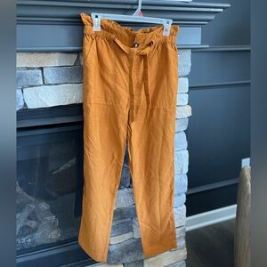 Madewell women’s Orange Casual Bottoms